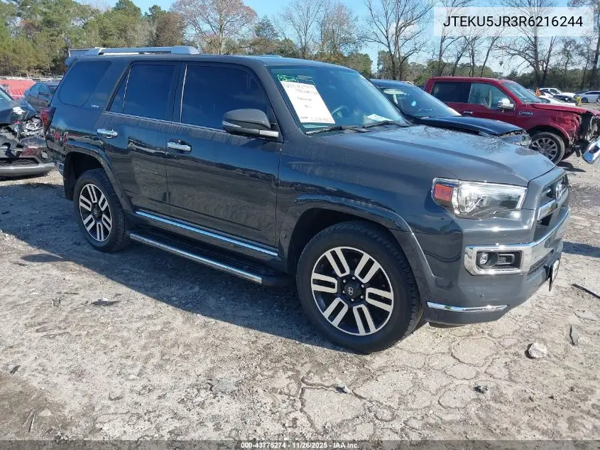 JTEKU5JR3R6216244 2024 Toyota 4Runner Limited
