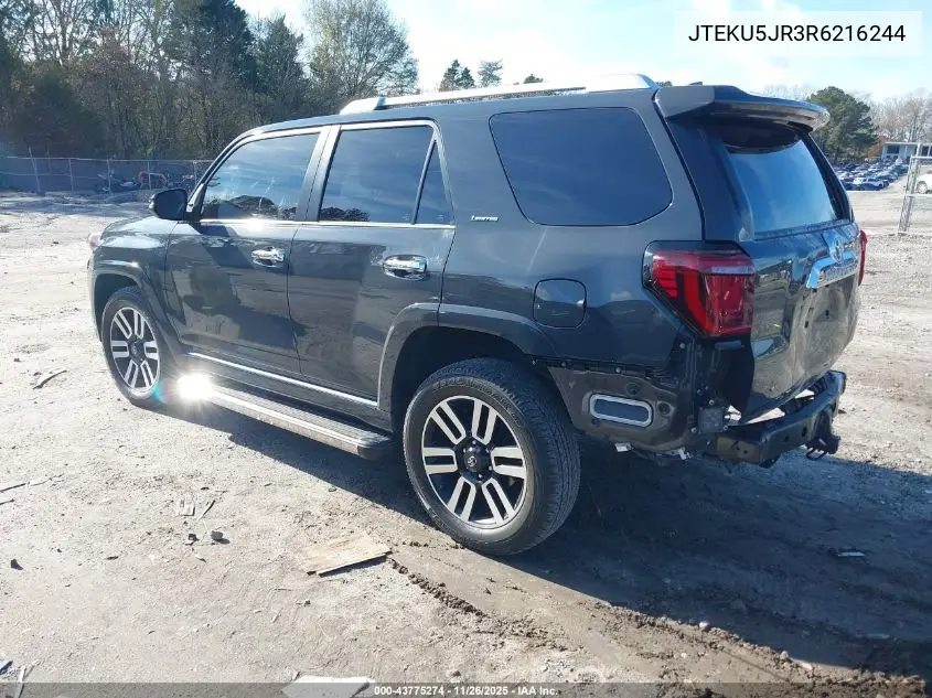 JTEKU5JR3R6216244 2024 Toyota 4Runner Limited