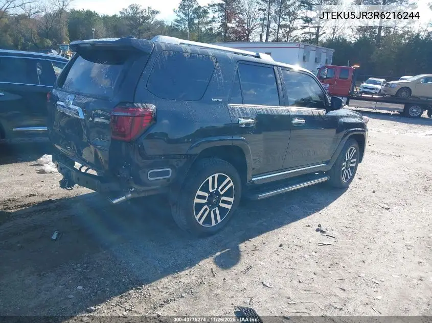 JTEKU5JR3R6216244 2024 Toyota 4Runner Limited