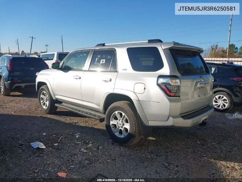 JTEMU5JR3R6250581 2024 Toyota 4Runner Sr5