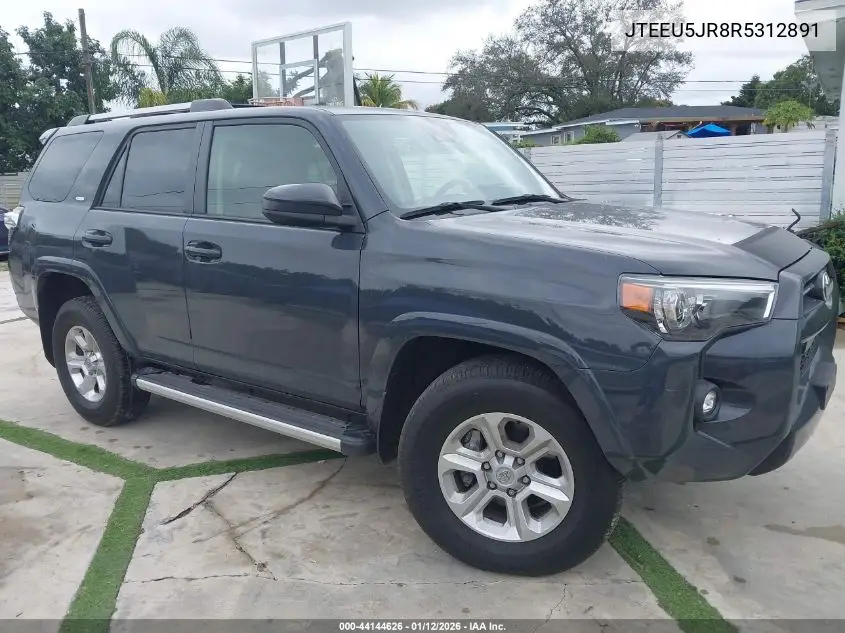 JTEEU5JR8R5312891 2024 Toyota 4Runner Sr5/Trd Sport/Sr5 Premium/Limited