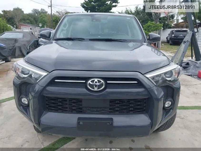 JTEEU5JR8R5312891 2024 Toyota 4Runner Sr5/Trd Sport/Sr5 Premium/Limited