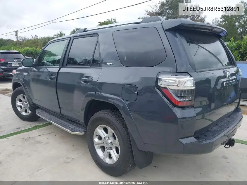 JTEEU5JR8R5312891 2024 Toyota 4Runner Sr5/Trd Sport/Sr5 Premium/Limited