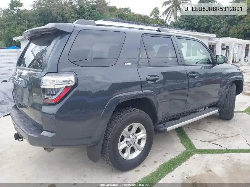 JTEEU5JR8R5312891 2024 Toyota 4Runner Sr5/Trd Sport/Sr5 Premium/Limited