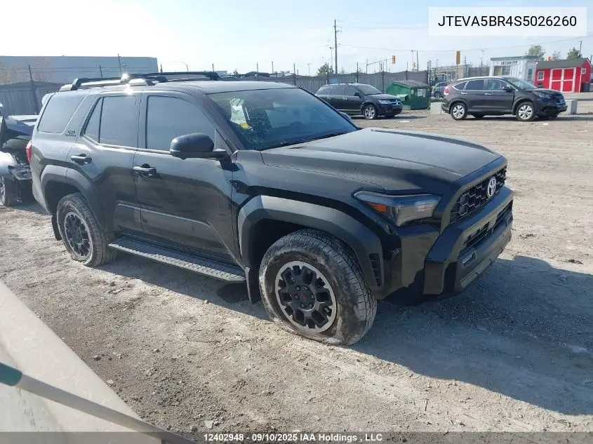 JTEVA5BR4S5026260 2025 Toyota 4Runner