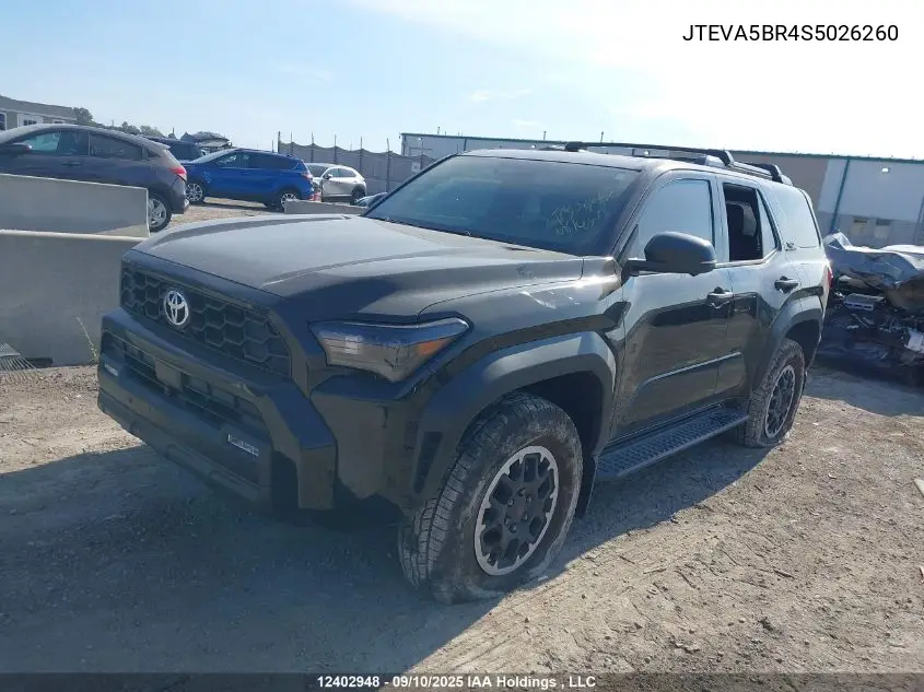 JTEVA5BR4S5026260 2025 Toyota 4Runner