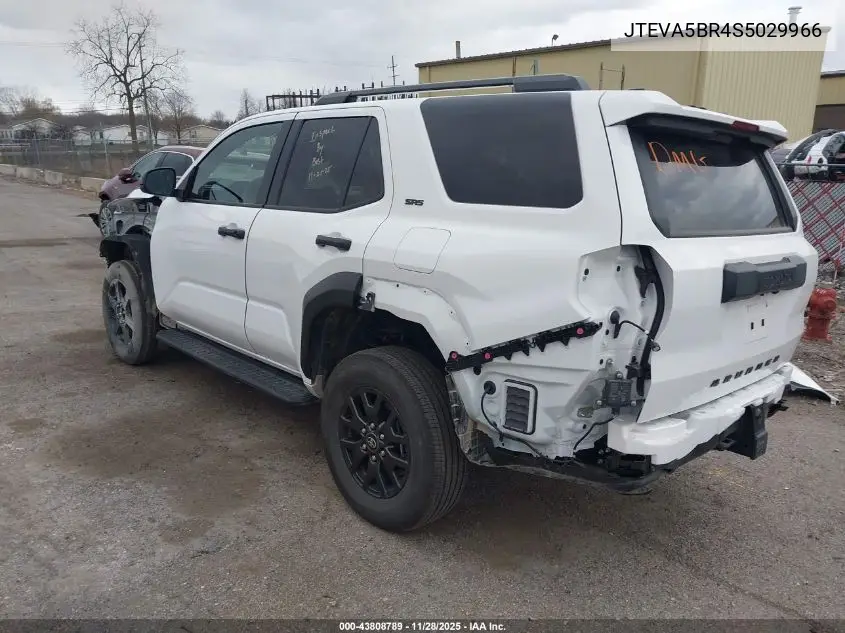 JTEVA5BR4S5029966 2025 Toyota 4Runner Sr5