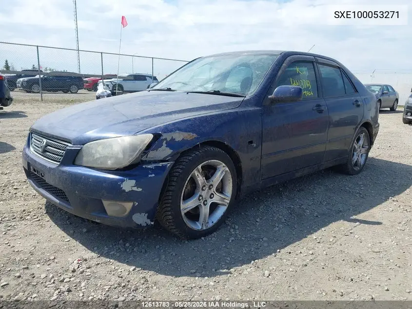 2004 Toyota Altezza VIN: SXE100053271 Lot: 12613783