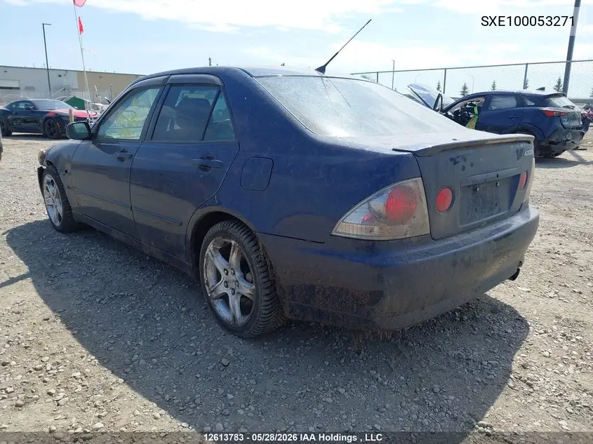 2004 Toyota Altezza VIN: SXE100053271 Lot: 12613783