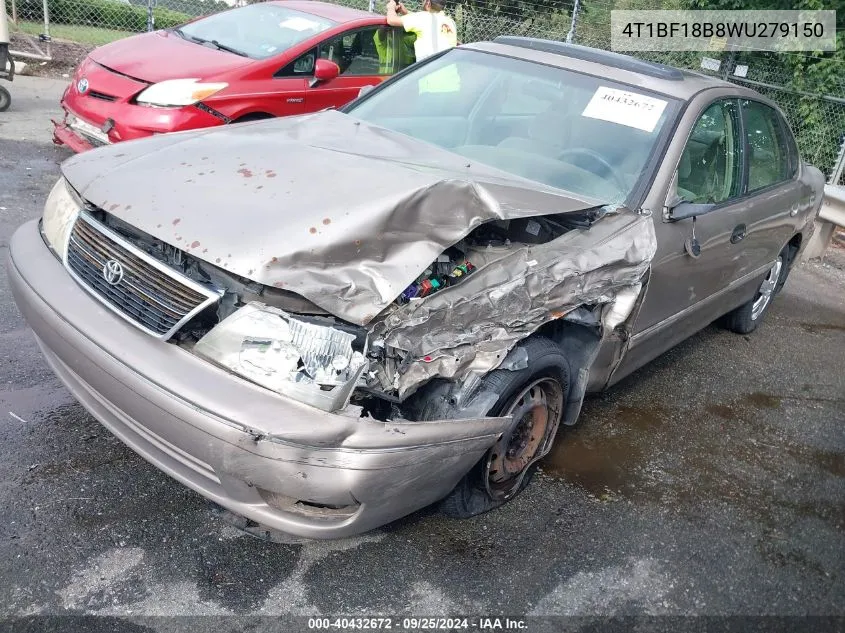 4T1BF18B8WU279150 1998 Toyota Avalon Xl