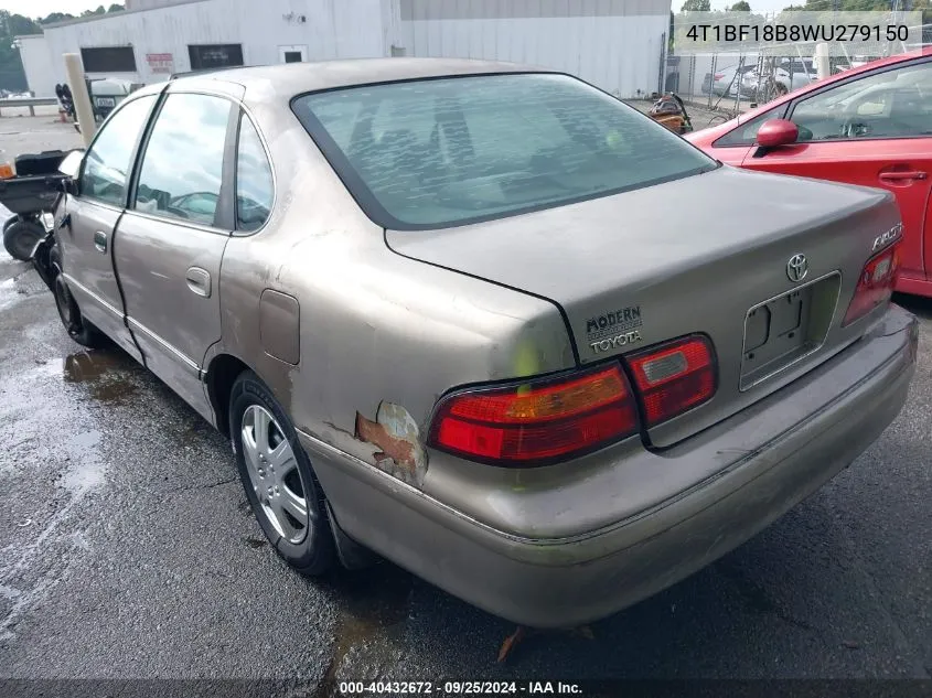 4T1BF18B8WU279150 1998 Toyota Avalon Xl