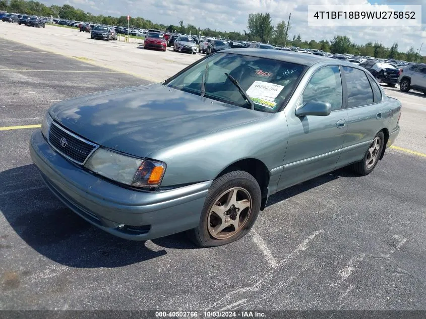 4T1BF18B9WU275852 1998 Toyota Avalon Xls