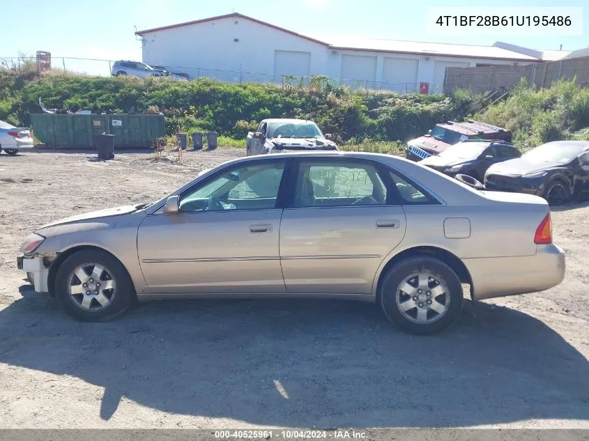 4T1BF28B61U195486 2001 Toyota Avalon Xl