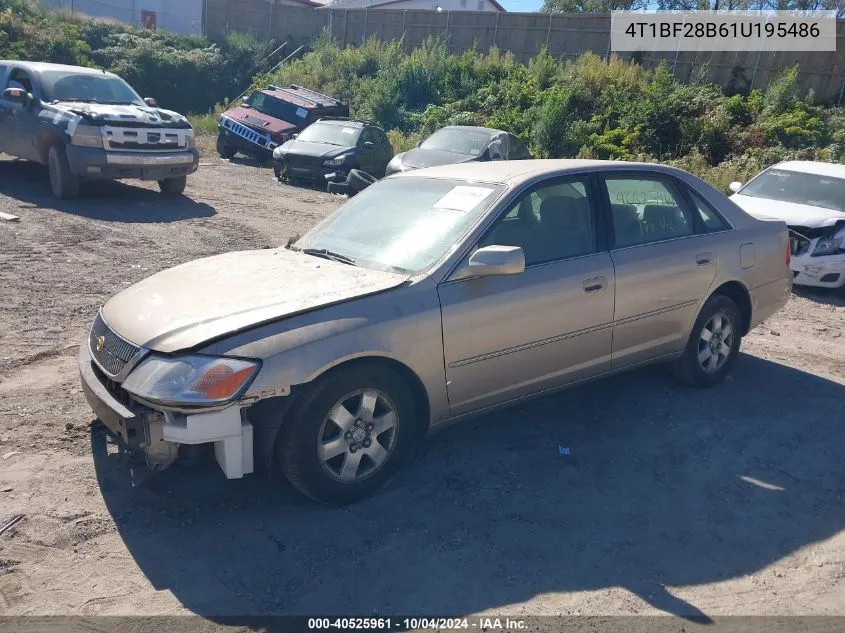 4T1BF28B61U195486 2001 Toyota Avalon Xl