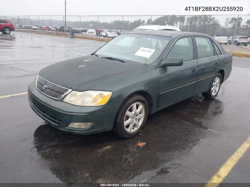 4T1BF28BX2U255920 2002 Toyota Avalon Xls