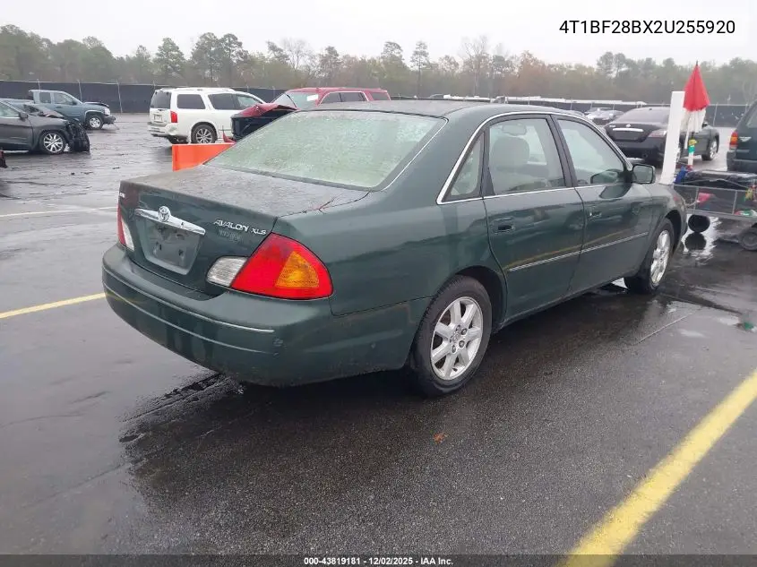 4T1BF28BX2U255920 2002 Toyota Avalon Xls