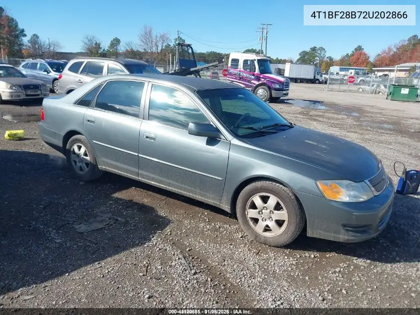 4T1BF28B72U202866 2002 Toyota Avalon Xl
