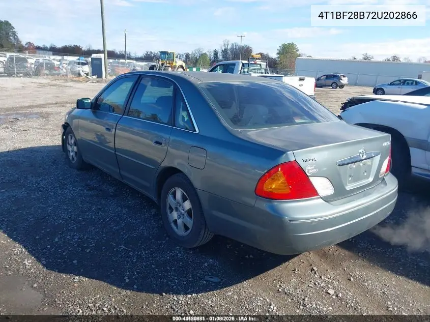 4T1BF28B72U202866 2002 Toyota Avalon Xl