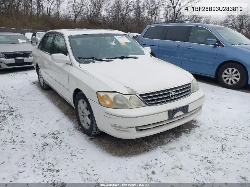 4T1BF28B93U283810 2003 Toyota Avalon Xl