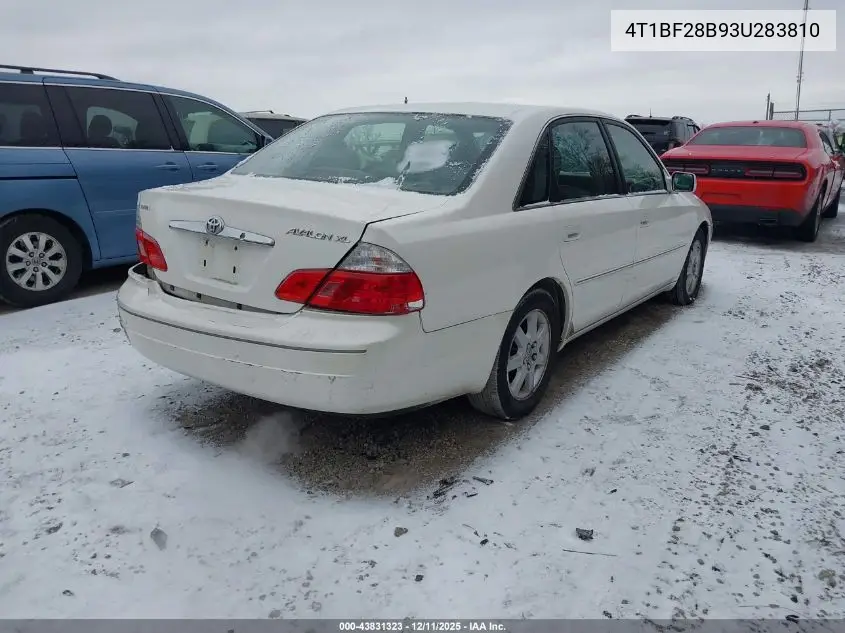 4T1BF28B93U283810 2003 Toyota Avalon Xl