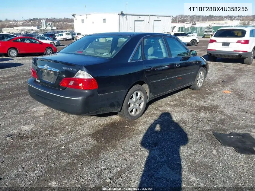 4T1BF28BX4U358256 2004 Toyota Avalon Xl