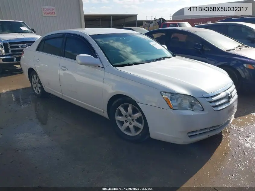 4T1BK36BX5U032317 2005 Toyota Avalon Xl