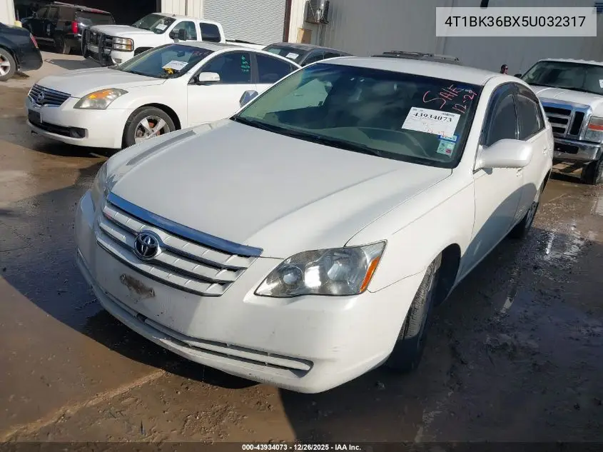 4T1BK36BX5U032317 2005 Toyota Avalon Xl