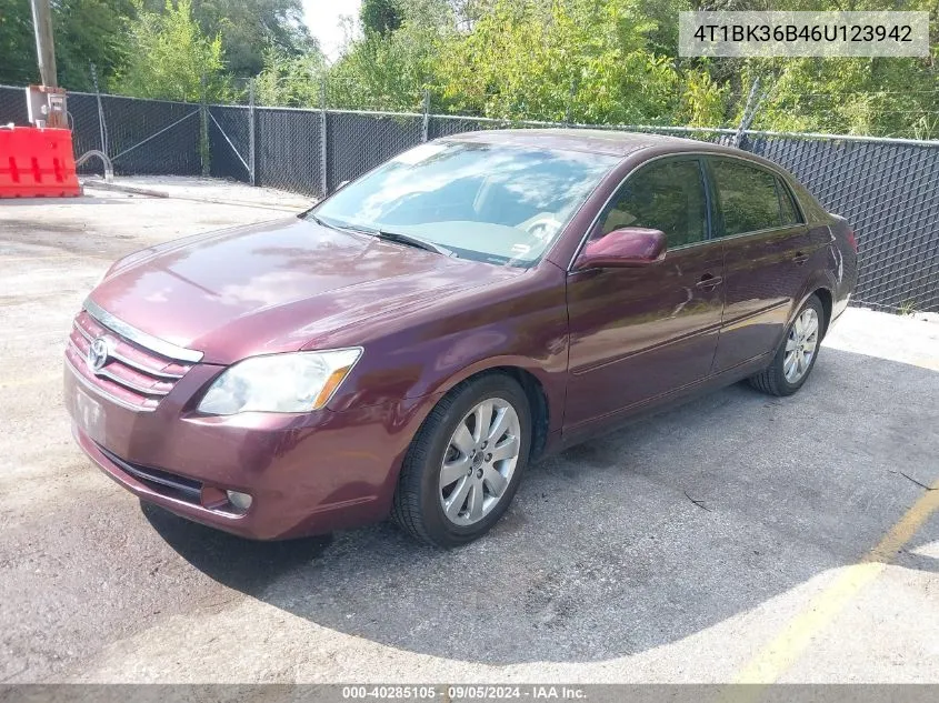 2006 Toyota Avalon Xls VIN: 4T1BK36B46U123942 Lot: 40285105