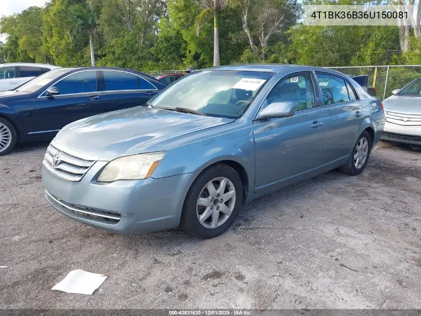 4T1BK36B36U150081 2006 Toyota Avalon Xl