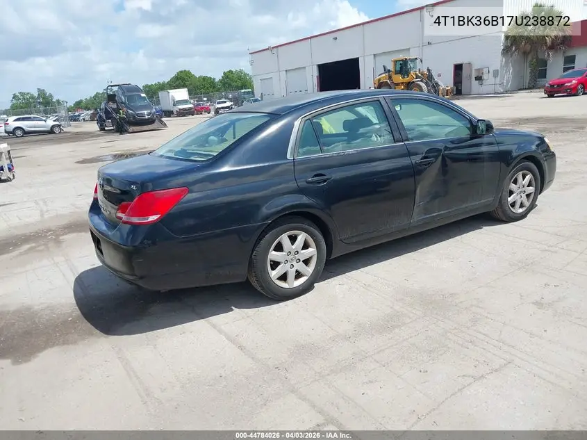 4T1BK36B17U238872 2007 Toyota Avalon Xl