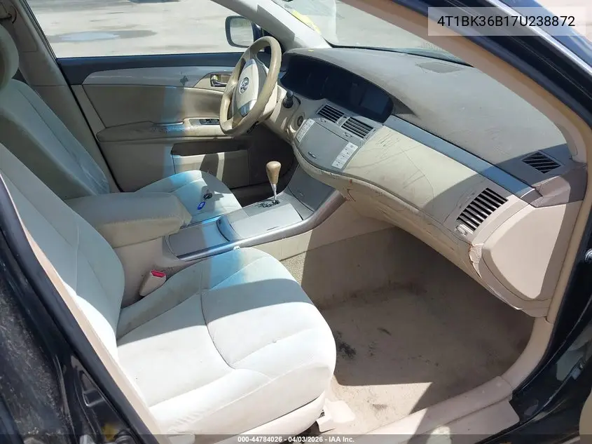 4T1BK36B17U238872 2007 Toyota Avalon Xl