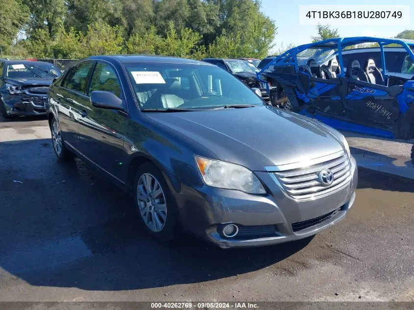 2008 Toyota Avalon Touring VIN: 4T1BK36B18U280749 Lot: 40262769