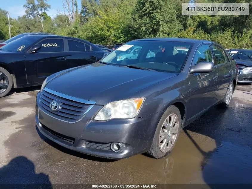 2008 Toyota Avalon Touring VIN: 4T1BK36B18U280749 Lot: 40262769