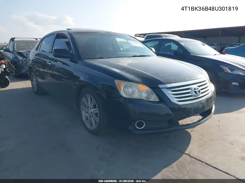 4T1BK36B48U301819 2008 Toyota Avalon Limited