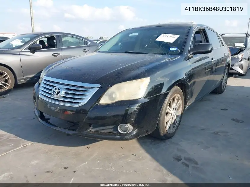 4T1BK36B48U301819 2008 Toyota Avalon Limited