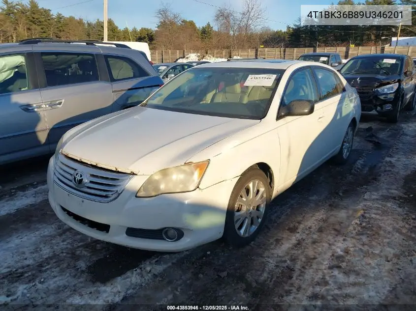 4T1BK36B89U346201 2009 Toyota Avalon Xls