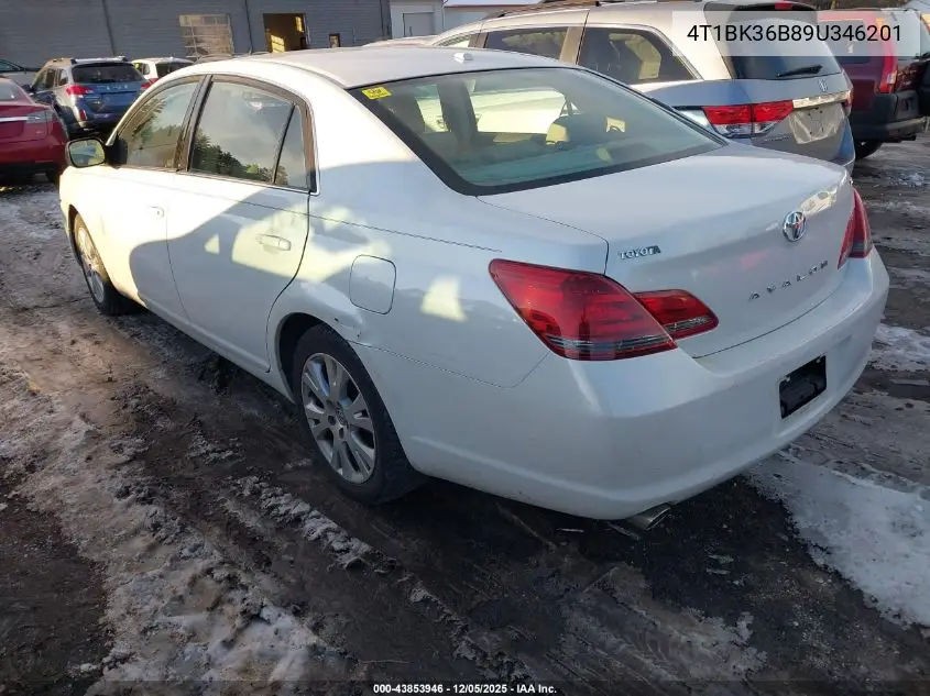 4T1BK36B89U346201 2009 Toyota Avalon Xls