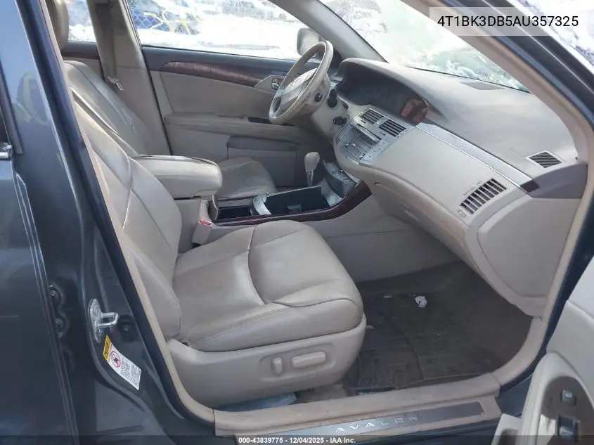 4T1BK3DB5AU357325 2010 Toyota Avalon Xls