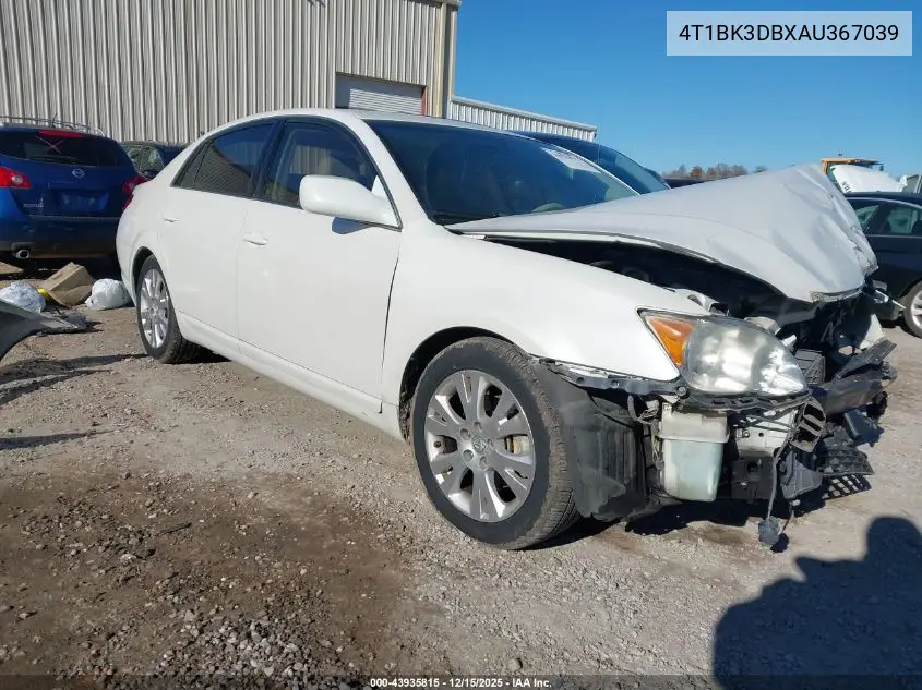 4T1BK3DBXAU367039 2010 Toyota Avalon Xls