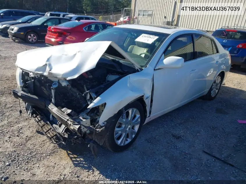 4T1BK3DBXAU367039 2010 Toyota Avalon Xls