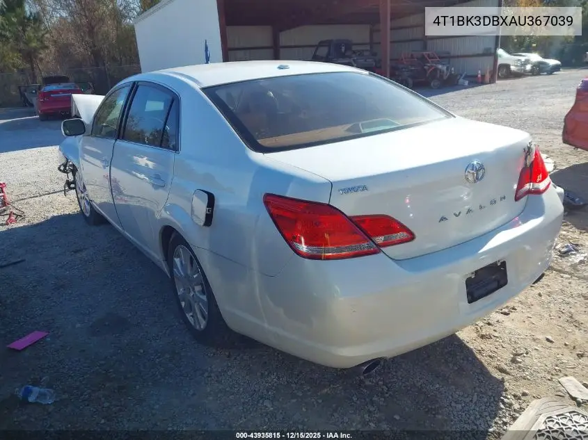 4T1BK3DBXAU367039 2010 Toyota Avalon Xls