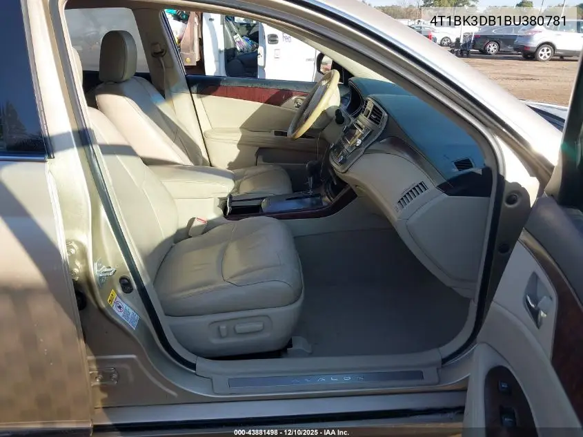 4T1BK3DB1BU380781 2011 Toyota Avalon