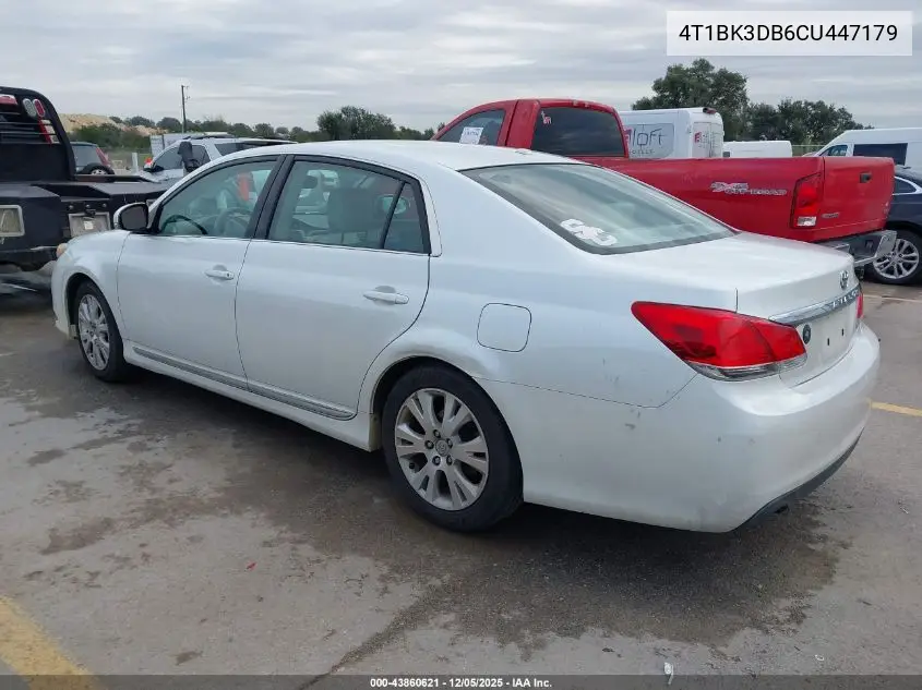 4T1BK3DB6CU447179 2012 Toyota Avalon