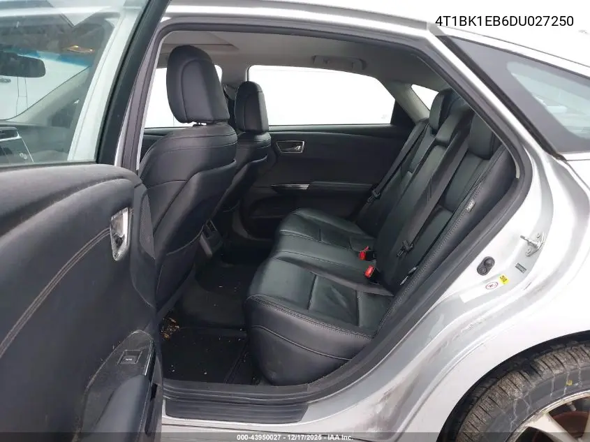 4T1BK1EB6DU027250 2013 Toyota Avalon Xle Touring