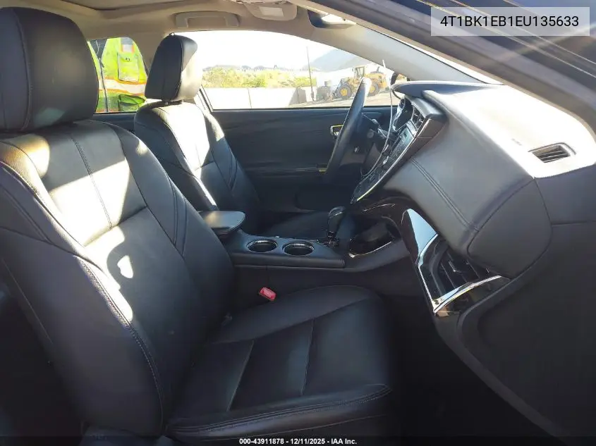 4T1BK1EB1EU135633 2014 Toyota Avalon Xle Premium