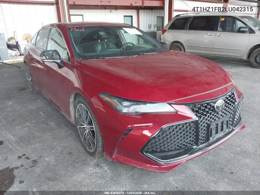 4T1HZ1FB2LU042315 2020 Toyota Avalon Touring