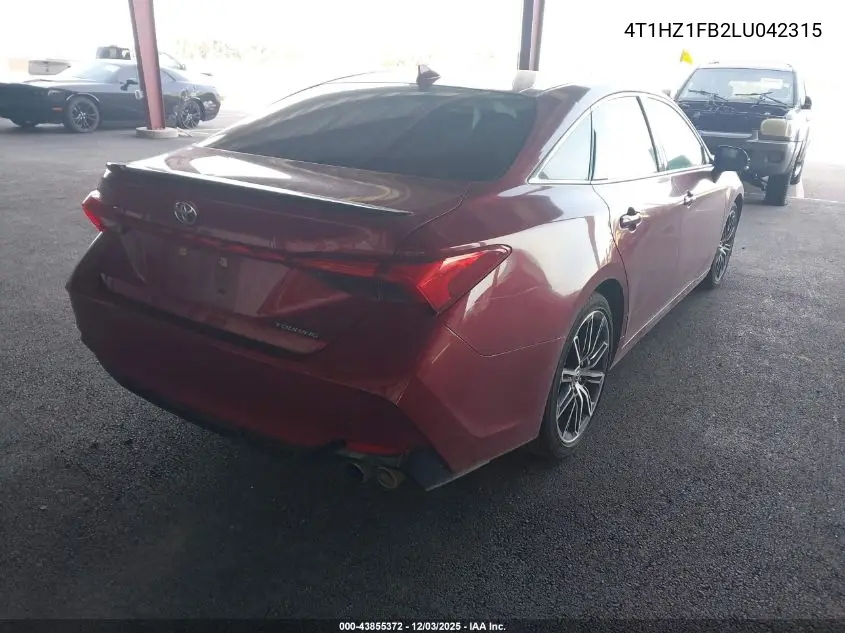 4T1HZ1FB2LU042315 2020 Toyota Avalon Touring