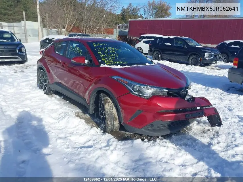 NMTKHMBX5JR062641 2018 Toyota C-Hr