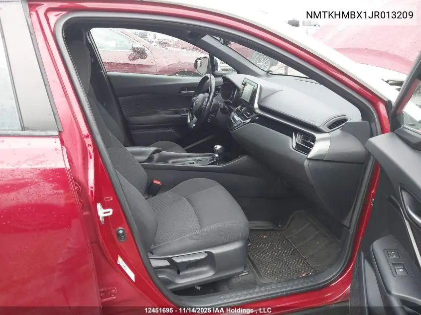 NMTKHMBX1JR013209 2018 Toyota C-Hr