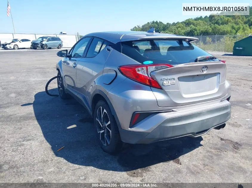 NMTKHMBX8JR010551 2018 Toyota C-Hr Xle